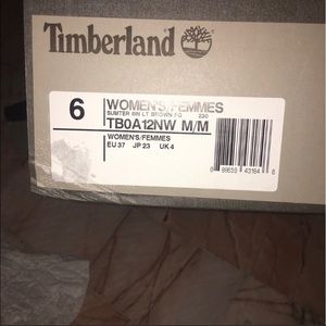 Timberland boots never worn.